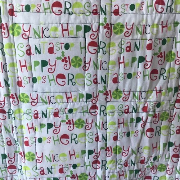 NWOT Handmade Holiday Quilt - Picture 10 of 13